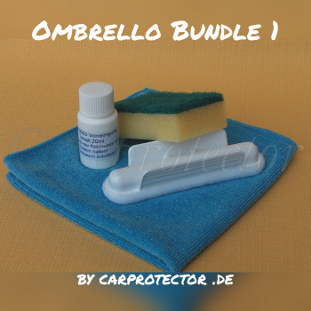 Ombrello-Bundle 1, Glasversiegelung, Glasbeschichtung, Glasbehandlung, Scheibenversiegelung