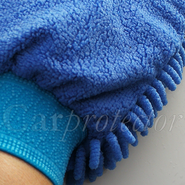 CONGARTENO Polierhandschuh Auto - Mikrofaser Lammwoll Handschuh Für Lackpolitur